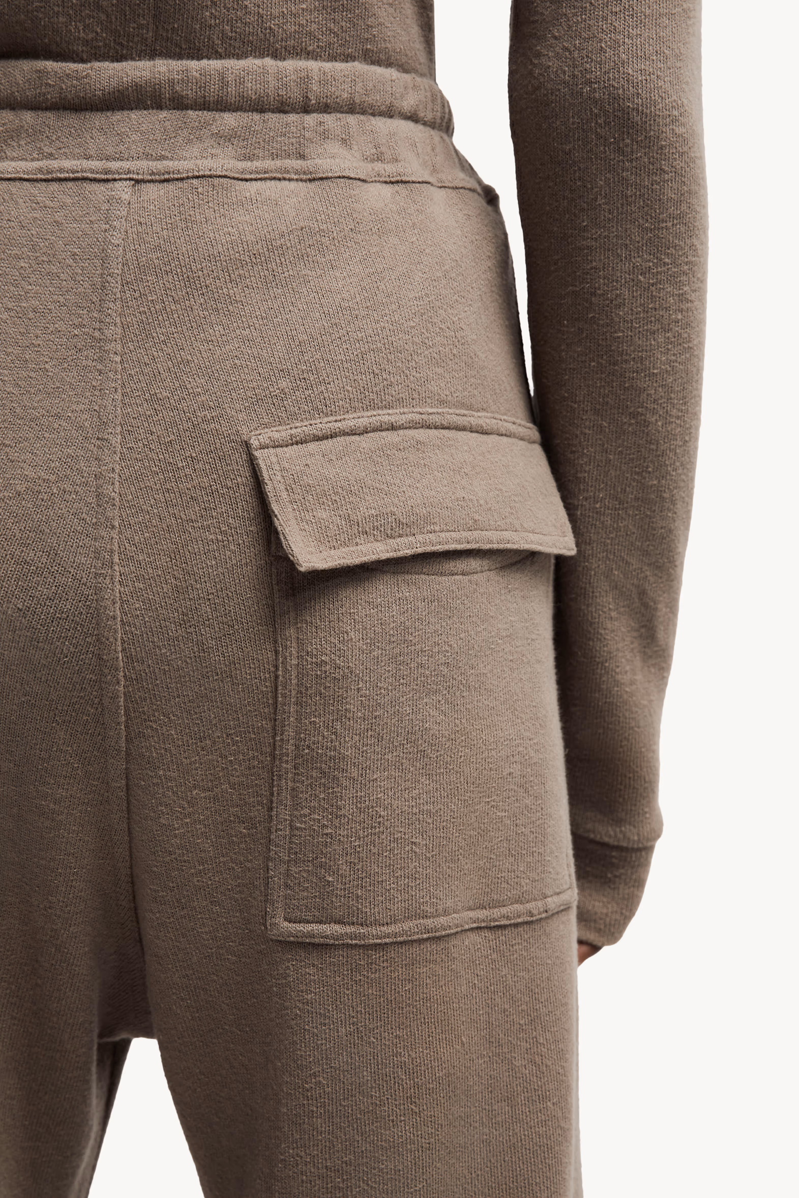 Pantalones deportivos de algodón Belas Moncler + Rick Owens De Género Neutro Marrón Grisáceo Moncler 6